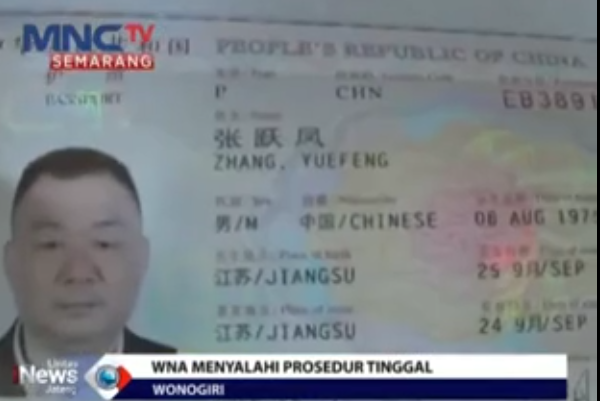 9 WNA asal China Diamankan Dirjen Imigrasi Solo