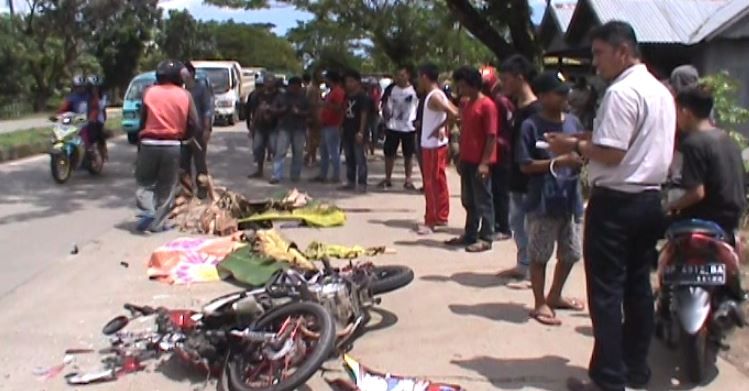2 Pelajar SMK di Barru Sulsel, Tewas Seketika Dilindas Truk Ekspedisi