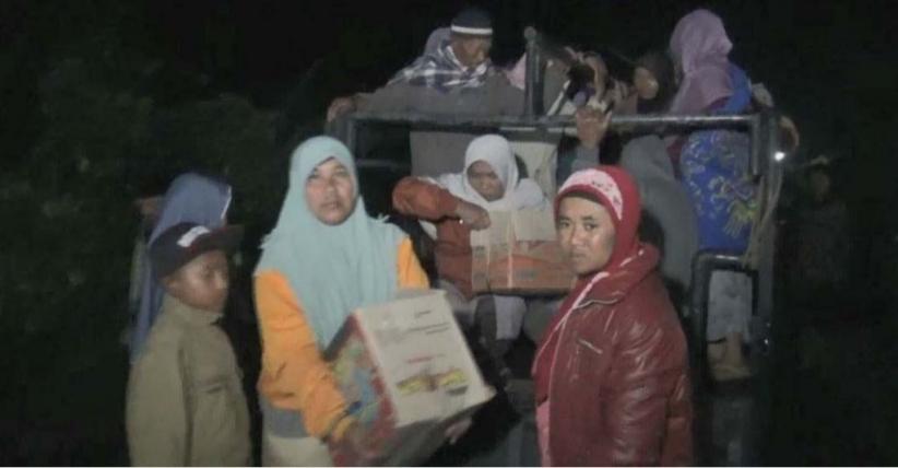 Terjadi Gempa Susulan, Total Pengungsi Mencapai 2104 Jiwa