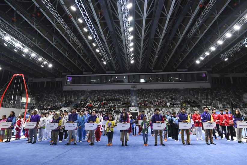 Menpora Buka Kejuaraan Senam Artistik Junior Tingkat Asia - Bagian 3