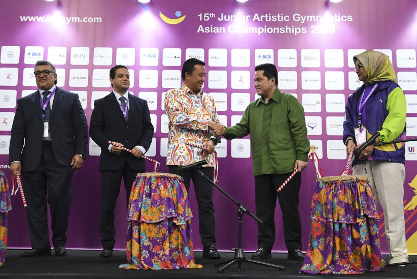 Menpora Buka Kejuaraan Senam Artistik Junior Tingkat Asia - Bagian 2