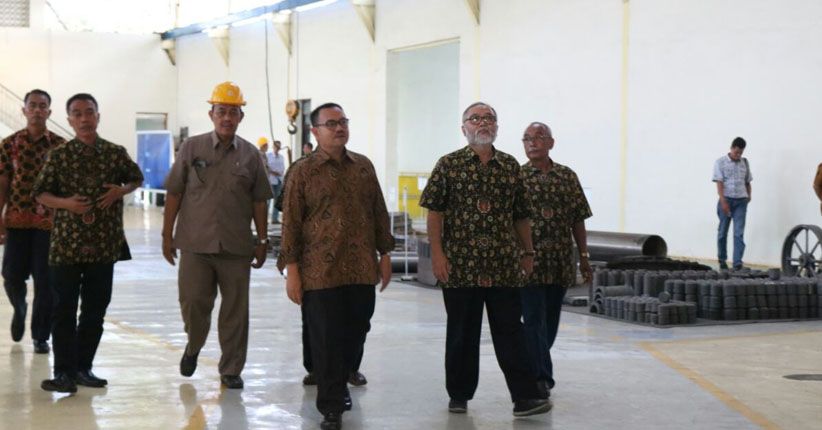 Sudirman Said Kunjungi Sentra Industri Logam di Klaten 