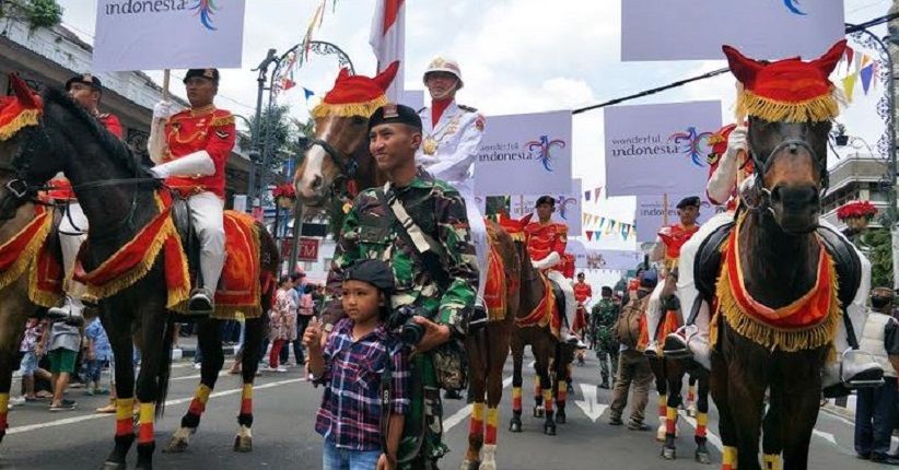 2.867 Peserta Meriahkan Asian African Carnival 2018 di Bandung