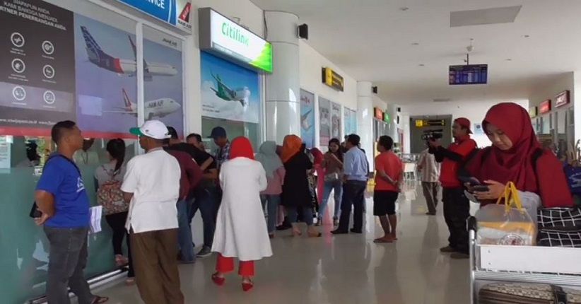 Tak Tahu Bandara Gorontalo Ditutup, Ratusan Penumpang Gagal Berangkat