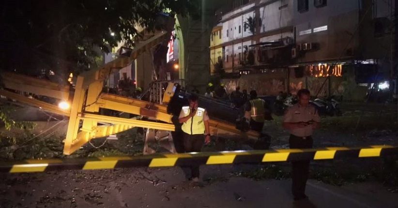 Crane Roboh, 1 Pekerja Proyek Kereta Api Double Track di Medan Kritis