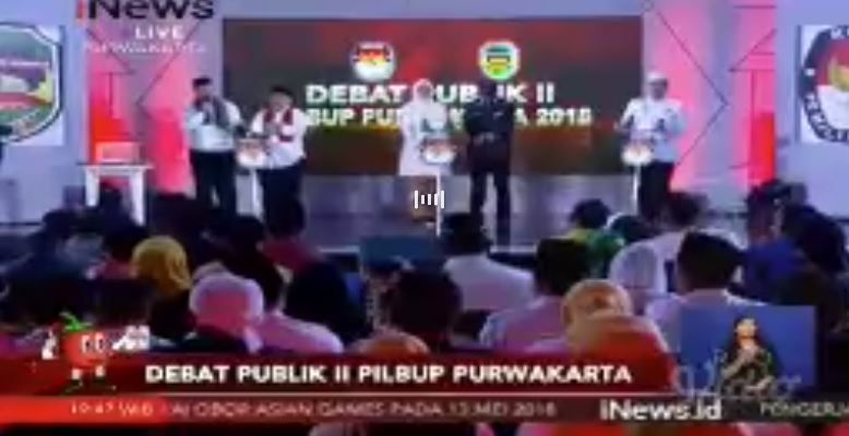 Tiga Paslon Adu Visi Misi untuk Bangun Purwakarta