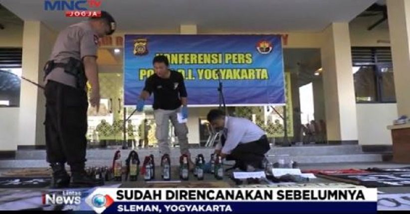 Polda DIY Buru Otak di Balik Kerusuhan Aksi Demo di Depan UIN Yogya