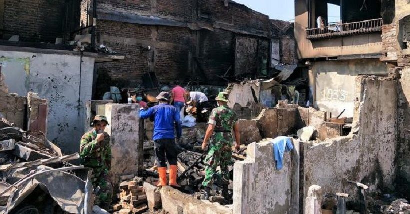 188 Korban Kebakaran di Malabar Bandung Mengungsi di Hotel