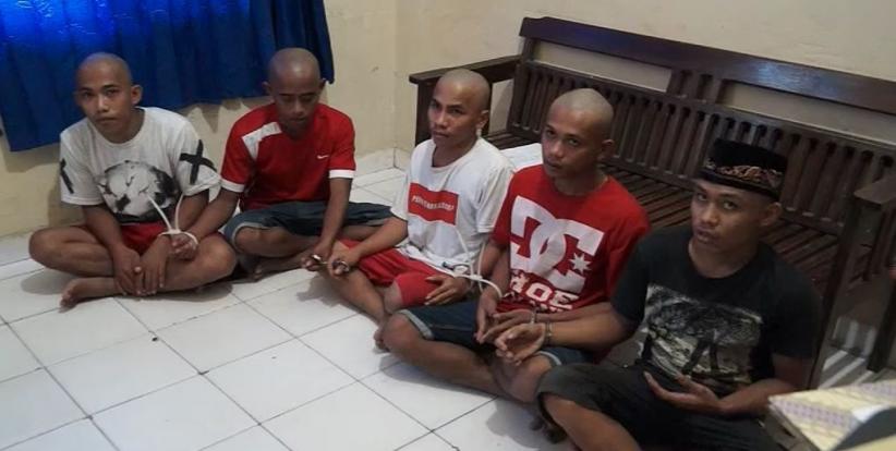 5 Tahanan Kabur dari Sel Polsek Baras Pasangkayu Kembali Ditangkap 