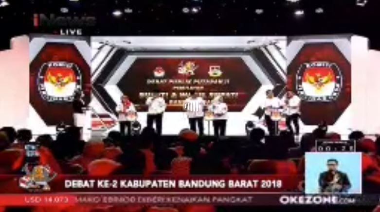 Ini Jurus 3 Paslon Wujudkan Pemerintahan yang Bersih di Bandung Barat