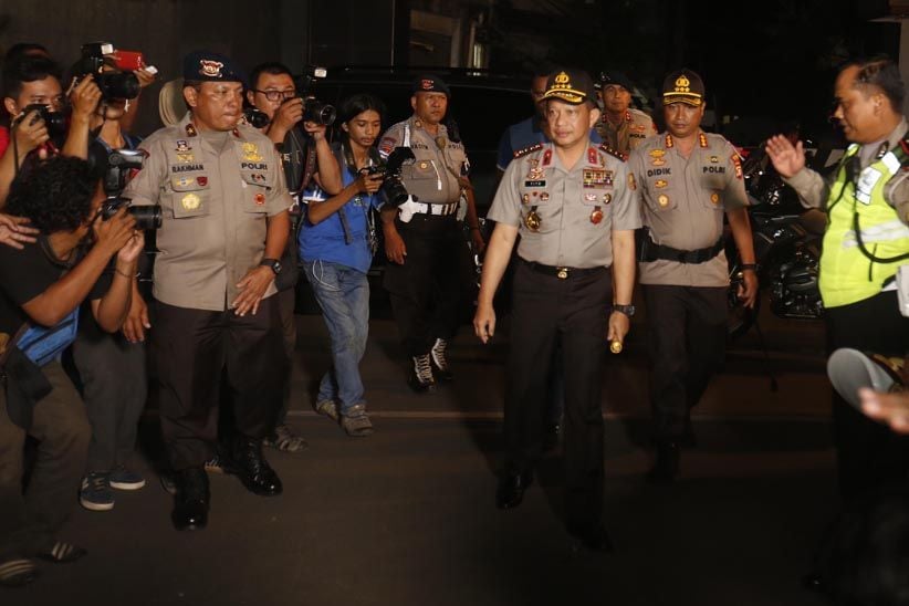 Pulang dari Yordania, Kapolri Langsung Tinjau Mako Brimob - Bagian 2