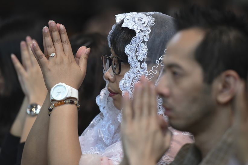 Ibadah Kenaikan Isa Almasih di Gereja Katedral Berlangsung Khidmat dan Aman - Bagian 4