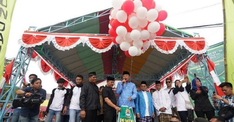 Jelang Ramadan, Kang Hasan Ikut Ramaikan Tradisi Munggahan di Cirebon