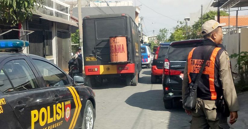 Ada Bom Lebih Besar di Rumah Teroris Mapolrestabes, Warga Dievakuasi