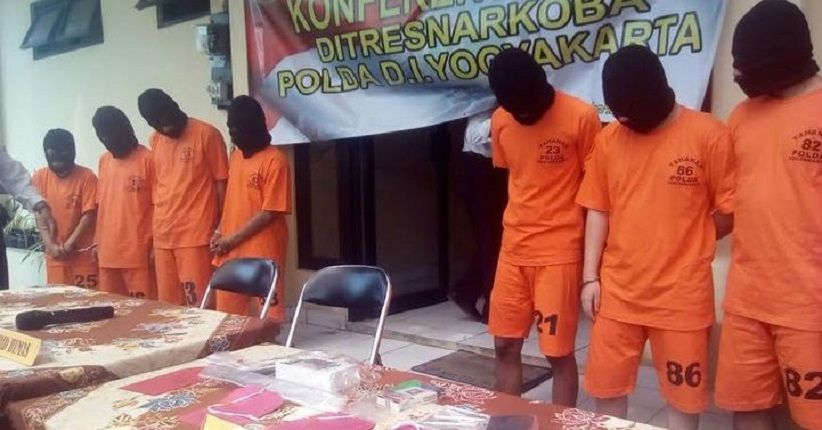 Beli Narkoba Patungan, 8 Mahasiswa Ditangkap Polda DIY saat Pesta Sabu