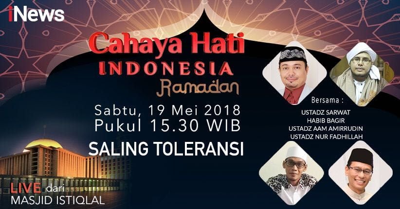 Bulan Ramadan, Indahnya Toleransi Dengan Sesama