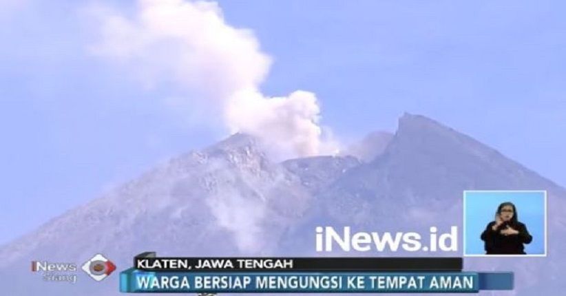 Status Gunung Merapi Naik Level Waspada, Radius 3 Km Dikosongkan