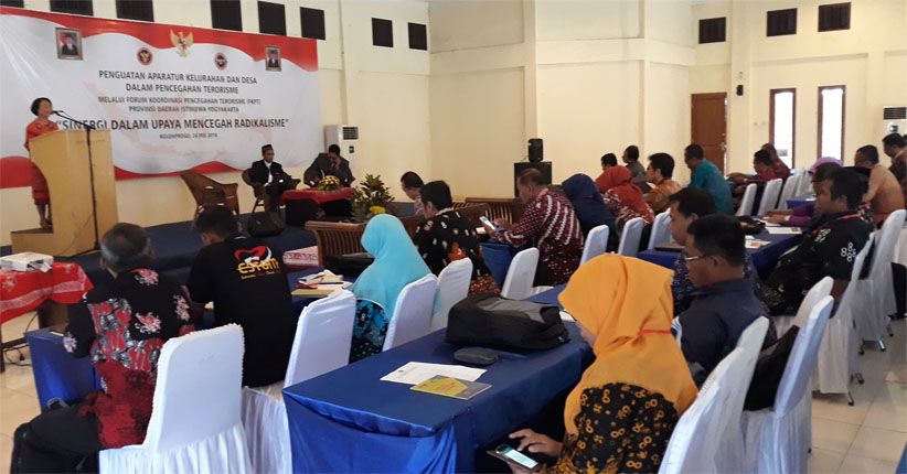 FKPT DIY Kuatkan Peran Lurah dan Perangkat Desa Cegah Terorisme 