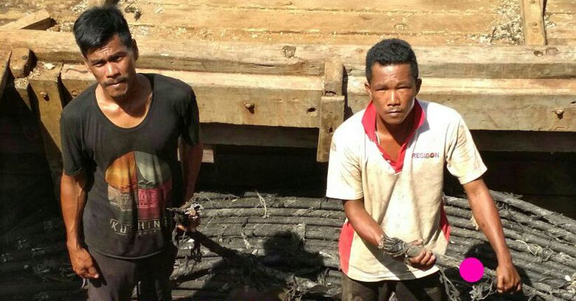 Curi Kabel Bawah Laut, KM Topan Ocean Diamankan Petugas Bakamla