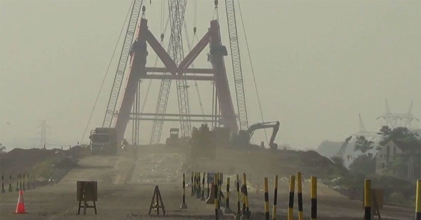 Jembatan Kali Kuto Belum Beres, 2 Jalur Alternatif Ini Disiapkan