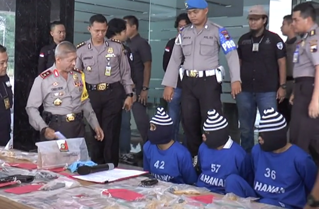 5 Perampok 30 Kilogram Emas Dibekuk Tim Jatanras Polda Jateng