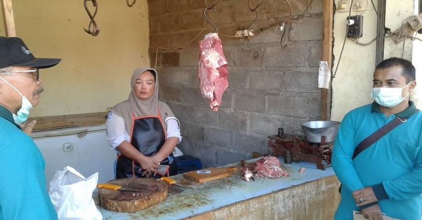 Razia Makanan, Satpol PP Kulonprogo Temukan Daging Busuk