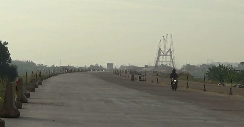 Debu dan Kerikil di Tol Fungsional Batang-Semarang Bisa Ganggu Pemudik