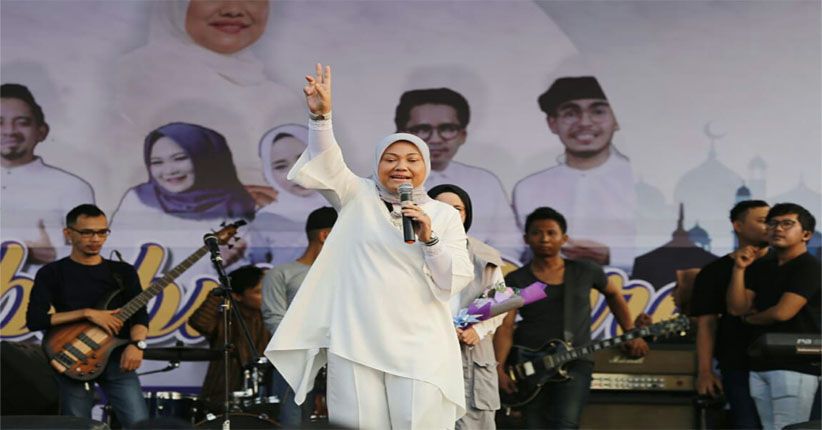 Gandeng Sabyan Gambus, Ida Ajak Kaum Muda Khatamkan Alquran