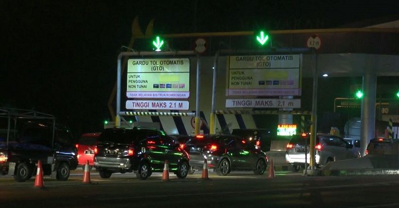 H-6 Lebaran, 35.000 Lebih Kendaraan Masuki Tol Manyaran Semarang