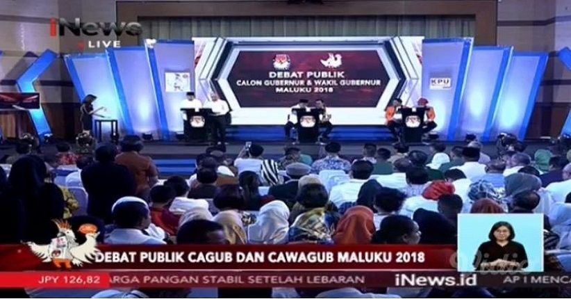 3 Paslon Adu Gagasan dalam Pembangunan SDM dan Pengelolaan SDA Maluku