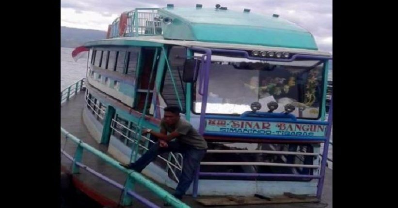 Ini Foto Terakhir KM Sinar Bangun Sebelum Tenggelam di Danau Toba