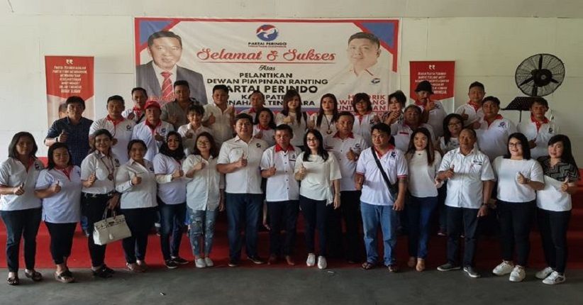 Perindo Sulut Lantik Pengurus DPRt se-Kabupaten Minahasa Tenggara