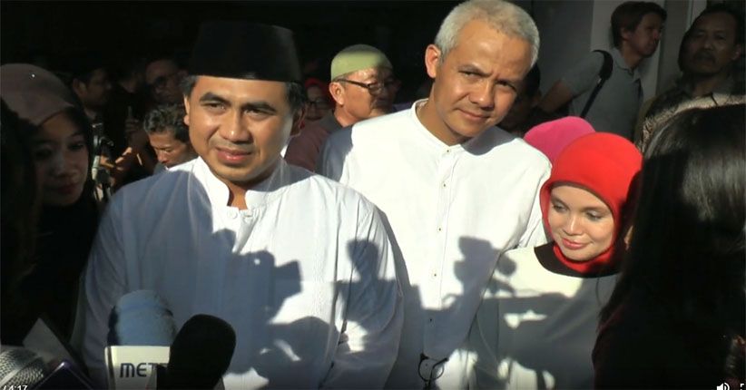 Menang Versi Hasil Hitung Cepat, Ganjar: Terima Kasih Warga Jateng