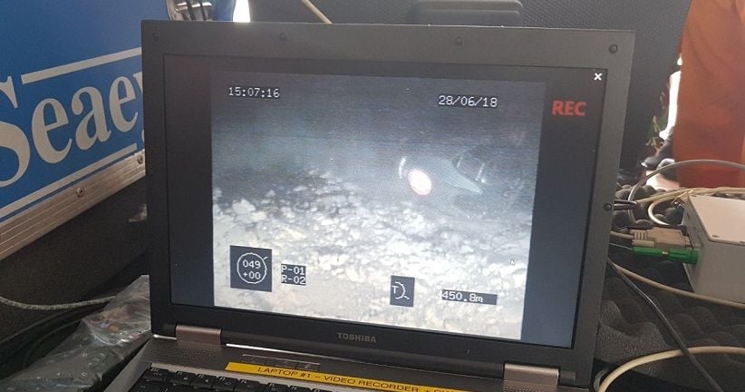 Begini Penampakan Objek Diduga Kapal Sinar Bangun di Dasar Danau Toba