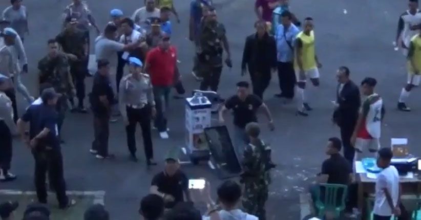 Wartawan Dianiaya Pemain dan Ofisial saat Liput Pertandingan Bola