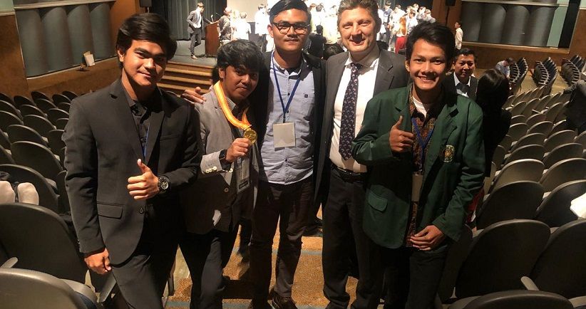 Mahasiswa USU Raih Medali Emas di Amerika Serikat