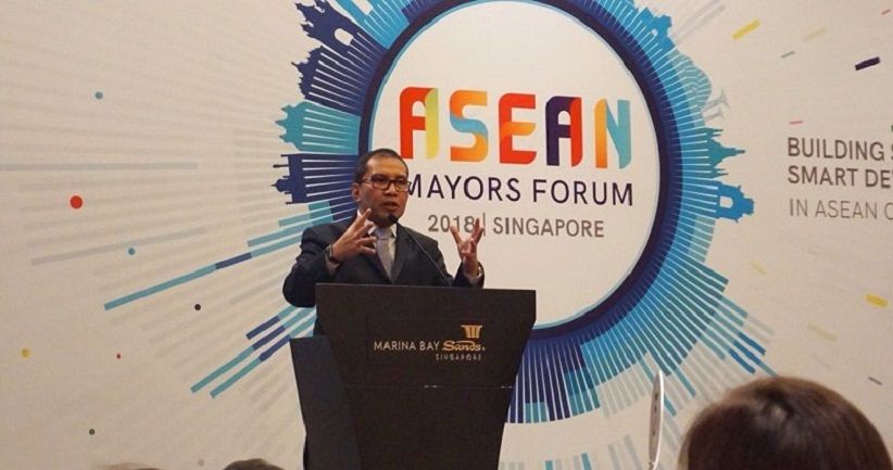 Jadi Pembicara Di Singapura Danny Pomanto Paparkan Prestasi Makassar Bagian 1