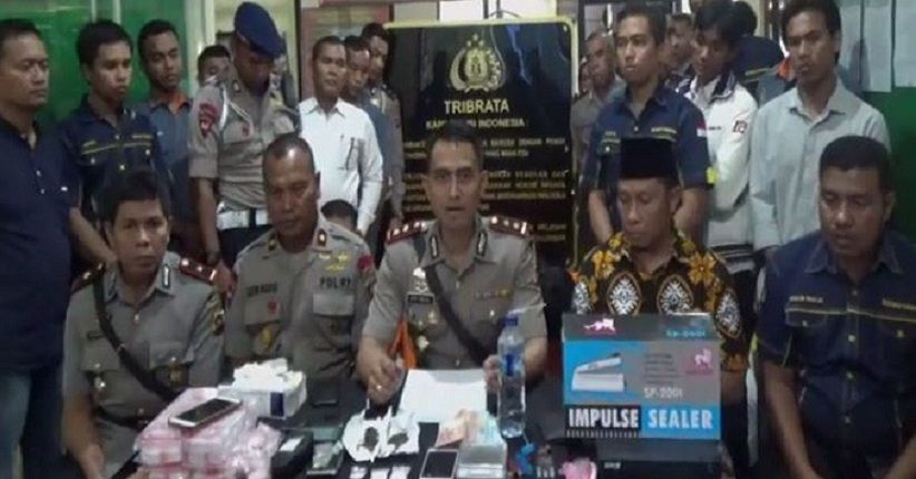 Diduga Bandar Narkoba, Oknum Brimob dan TNI di Padang Panjang Dibekuk