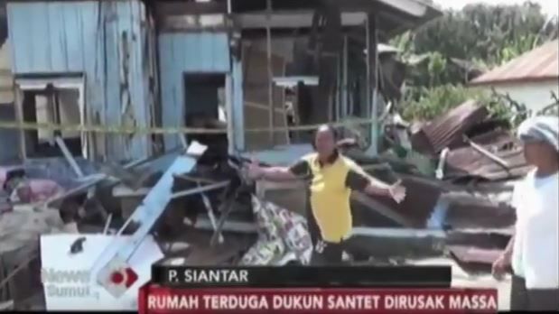 Diduga Pelihara Begu Ganjang, Warga Rusak Rumah Hasmoran Sidabutar