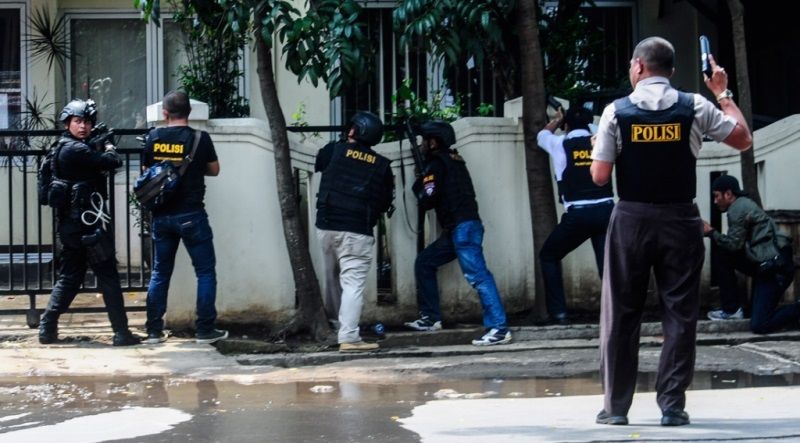 Terobos Mapolres Indramayu, Orang Tak Dikenal Lempar Bom Panci