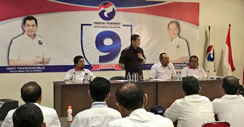 HT Pimpin Pertemuan Pengurus Partai Perindo Jateng