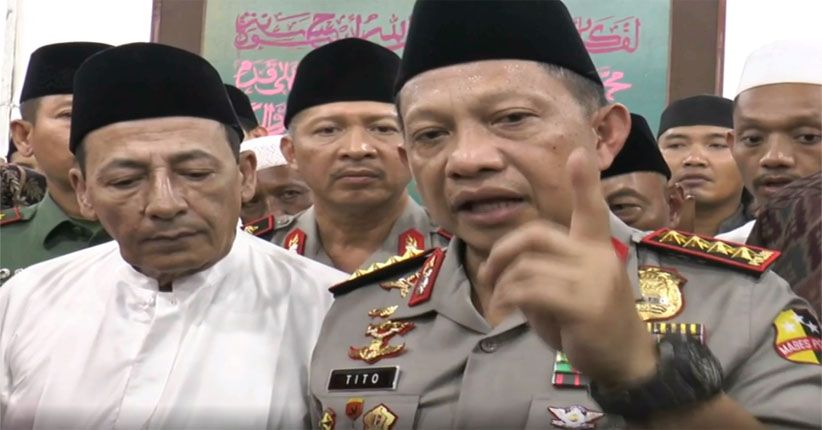 Tangkap Pentolan Jamaah Anshorut Khilafah, Kapolri: Masih Diperiksa