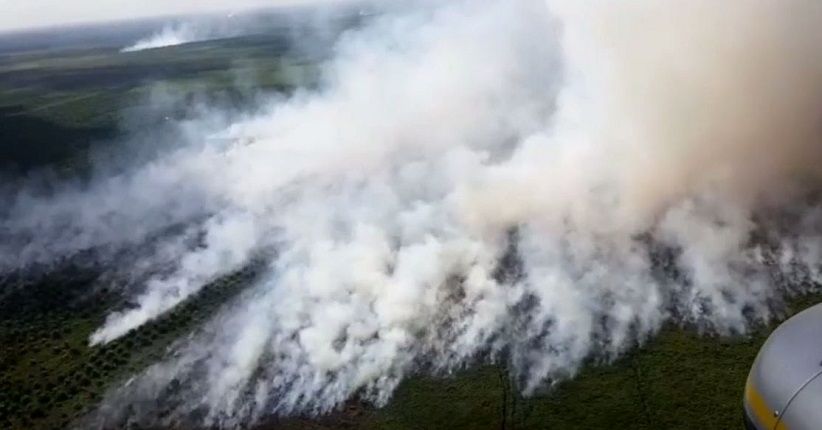 Padamkan Karhutla, 15,8 Ton Garam Ditabur di Langit Riau