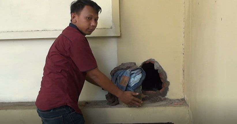 Jebol Dinding Sel Isolasi, 6 Tahanan Narkoba Polda Sumsel Gagal Kabur
