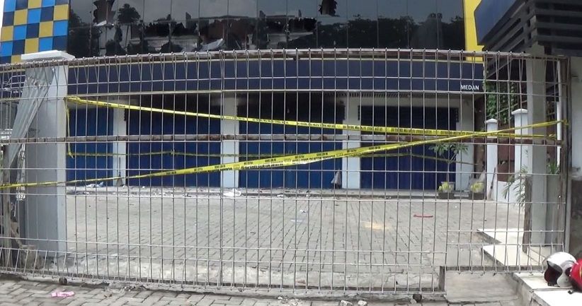 Nasabah yang Bakar Diri di Kantor Leasing Akhirnya Ditangkap Polisi