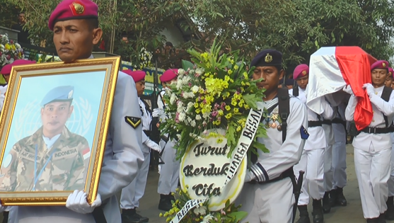 Pemerintah Beri Kenaikan Pangkat Anggota TNI yang Gugur di Lebanon