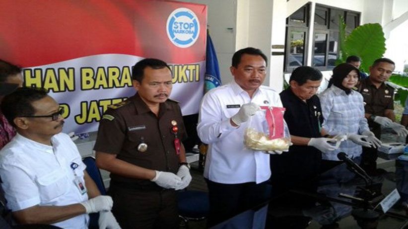 Tangkap 21 Tersangka, BNN Jateng Gagalkan Penyelundupan Sabu 7 Kg
