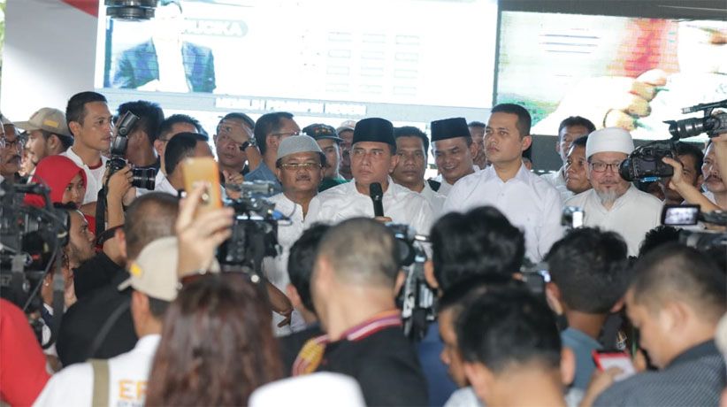 KPU Tetapkan Edy-Musa Gubernur dan Wakil Gubernur Sumut Terpilih