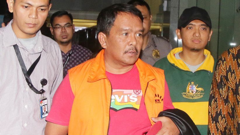 Usai Diperiksa KPK, Bupati Labuhanbatu Minta Maaf ke Masyarakat