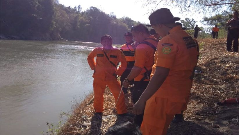 Mancing Ikan, Pelajar SD Malah Tenggelam di Sungai Progo Bantul 